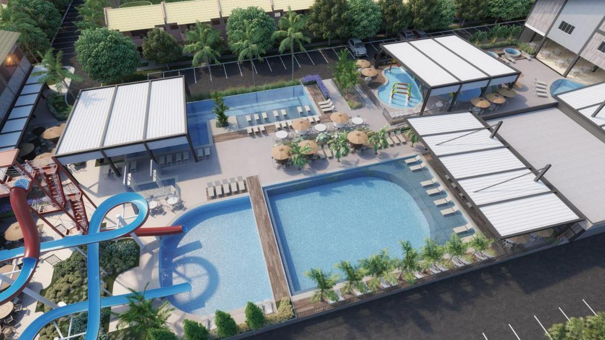Appartamento Diroma Fiori Flat Caldas Novas Esterno foto